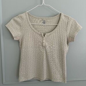 Brandy Melville 100% cotton summery mini tee